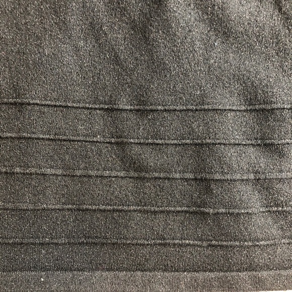 Express Black Sparkle Knit Dress Size: L - Picture 6 of 10